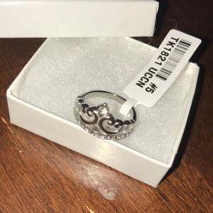 Sterling Silver Princess Crown / Tiara Ring